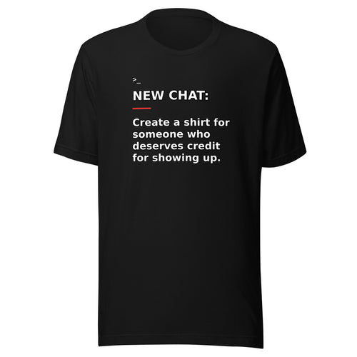 New Chat Shirts NC-011 Bella + Canvas 3001 front mockup 1