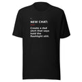 New Chat Shirts NC-144 Bella + Canvas 3001 front mockup 1