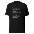 New Chat Shirts NC-170 Bella + Canvas 3001 front mockup 1