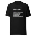 New Chat Shirts NC-174 Bella + Canvas 3001 front mockup 1