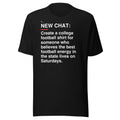 South Carolina — Saturday State of Mind T-Shirt front flat mockup — bold production artwork