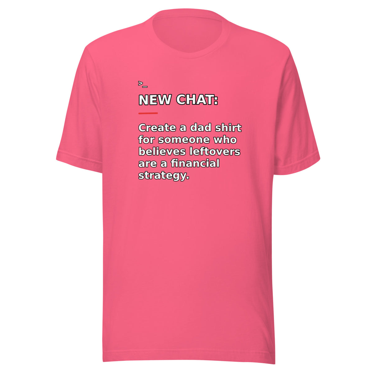 New Chat Shirts NC-149 Bella + Canvas 3001 front mockup 6