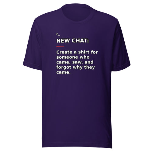 New Chat Shirts NC-005 Bella + Canvas 3001 front mockup 2