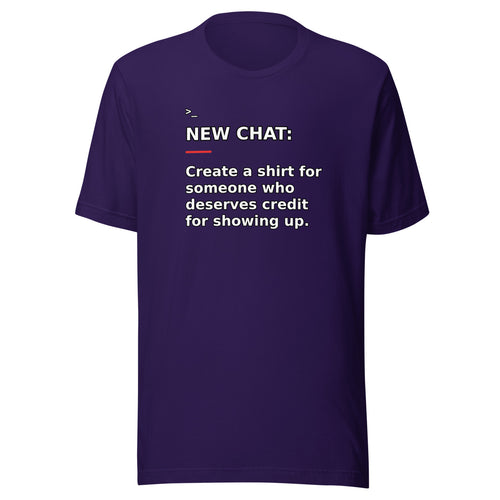New Chat Shirts NC-011 Bella + Canvas 3001 front mockup 2
