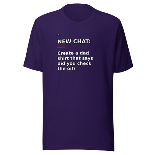 New Chat Shirts NC-154 Bella + Canvas 3001 front mockup 2