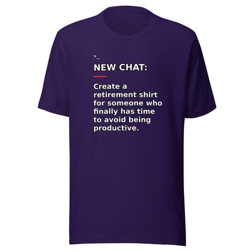 New Chat Shirts NC-165 Bella + Canvas 3001 front mockup 2