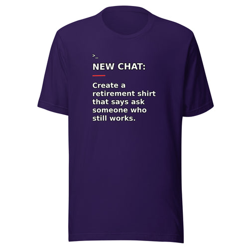 New Chat Shirts NC-168 Bella + Canvas 3001 front mockup 2