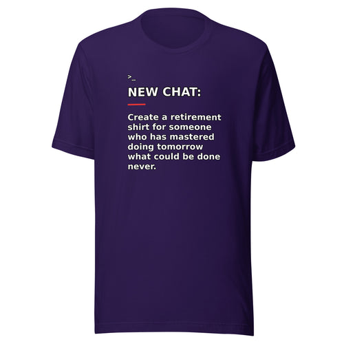 New Chat Shirts NC-173 Bella + Canvas 3001 front mockup 2